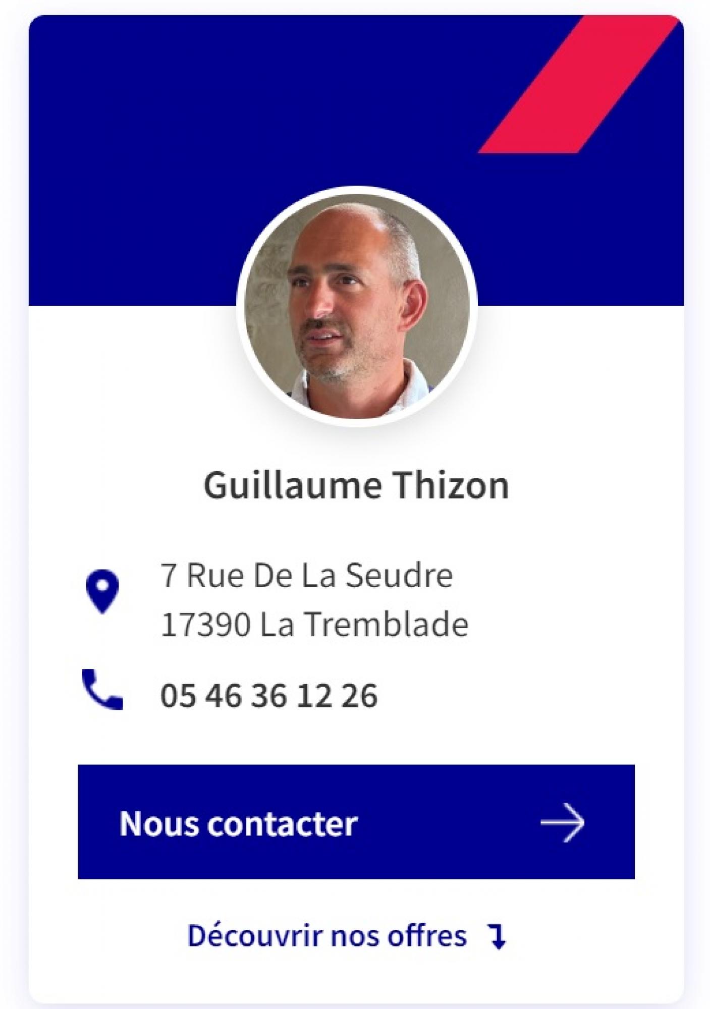 Guillaume Thizon AXA Assurance & Banque La Tremblade